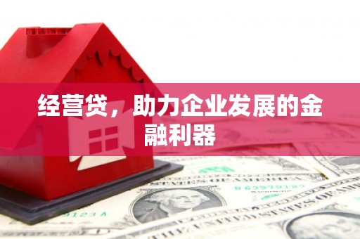 凤凰经营贷，助力企业发展的金融利器