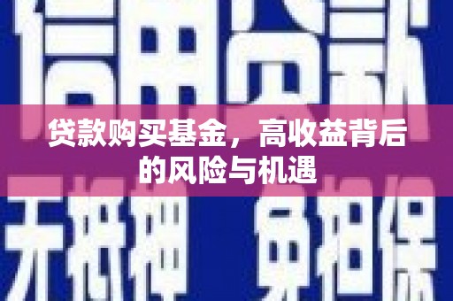 凤凰贷款购买基金，高收益背后的风险与机遇
