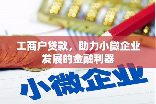 凤凰工商户贷款，助力小微企业发展的金融利器