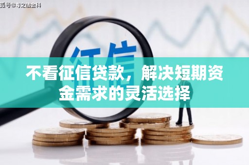 凤凰不看征信贷款，解决短期资金需求的灵活选择