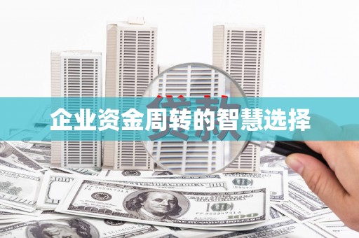凤凰企业资金周转的智慧选择