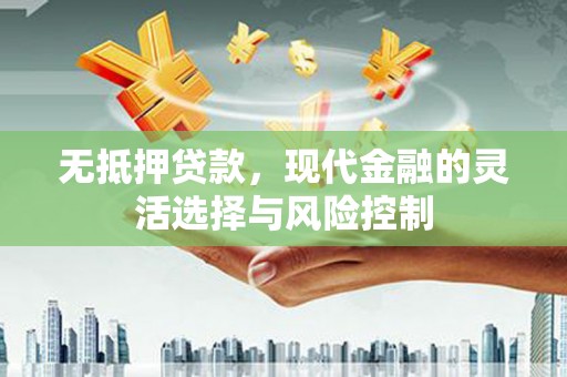 凤凰无抵押贷款，现代金融的灵活选择与风险控制