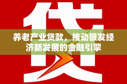 凤凰养老产业贷款，推动银发经济新发展的金融引擎