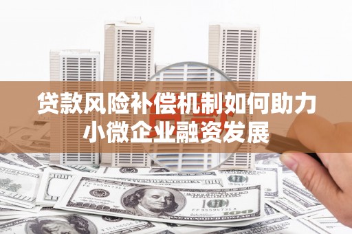 凤凰贷款风险补偿机制如何助力小微企业融资发展