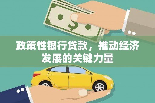 凤凰政策性银行贷款，推动经济发展的关键力量