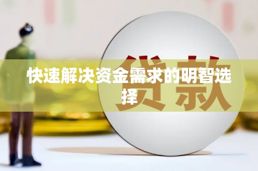 凤凰快速解决资金需求的明智选择
