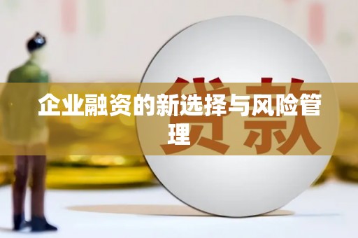 凤凰企业融资的新选择与风险管理