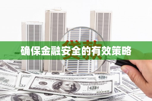凤凰确保金融安全的有效策略